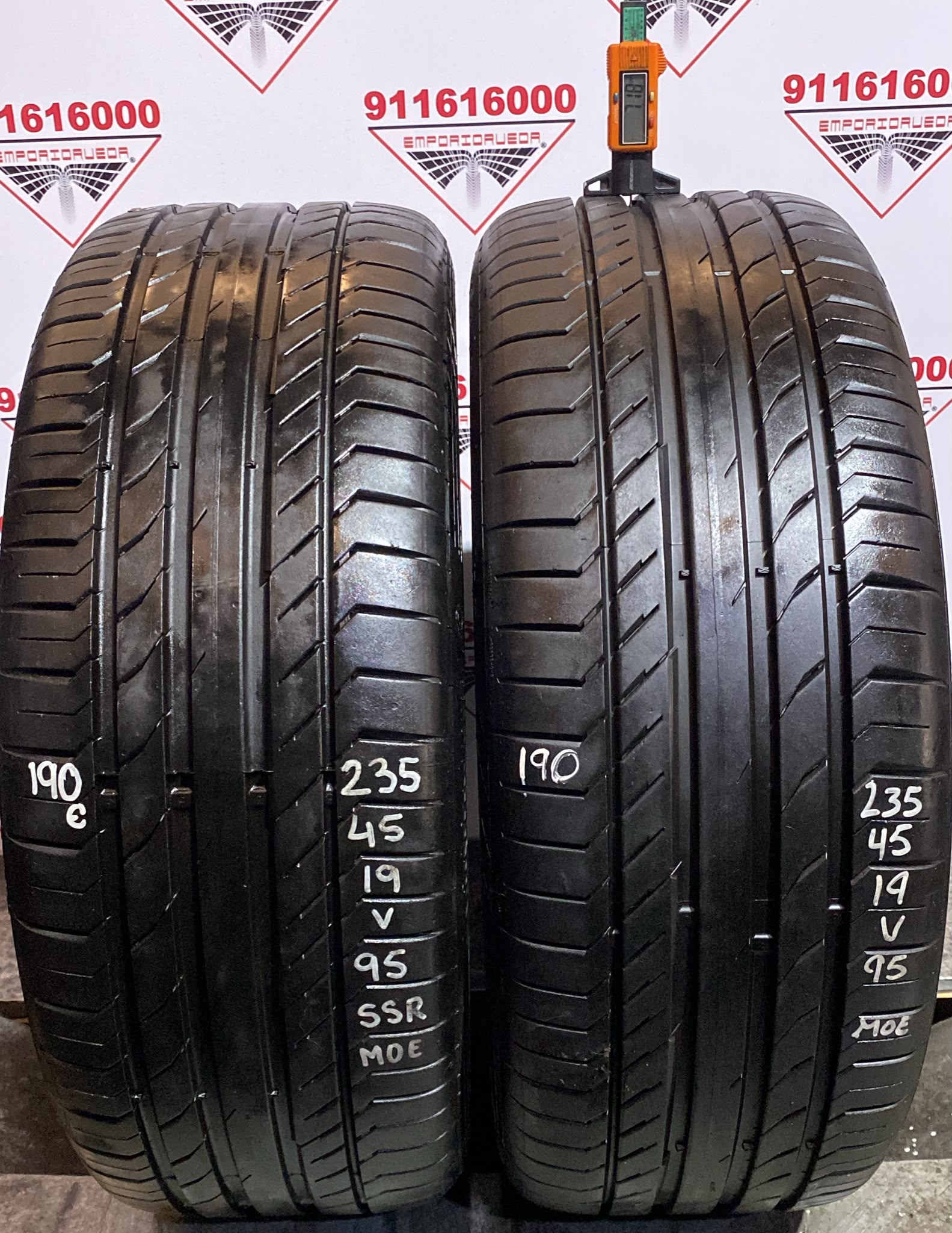 CONTINENTAL CONTISPORTCONTACT USADO  235/45 R19 95 V